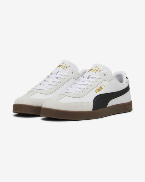 Zapatillas Puma Club II Era blanco puro negro