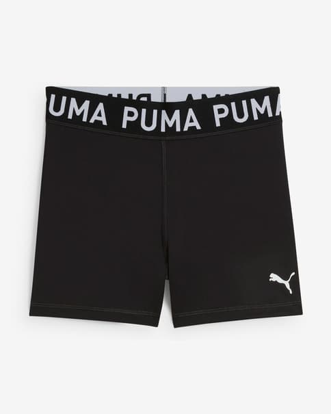 Malla corta Puma Strong negro oscuro mujer