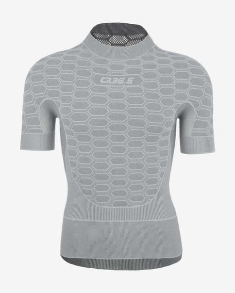 T-shirt intima Q36.5 2 Short manica corta grigio