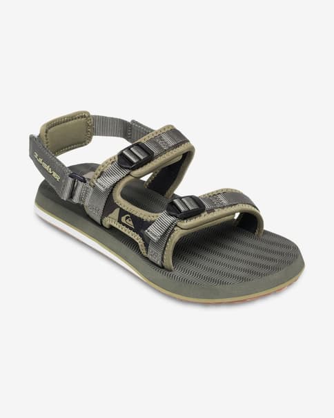 Quiksilver Monkey Caged sandaler grøn oliven