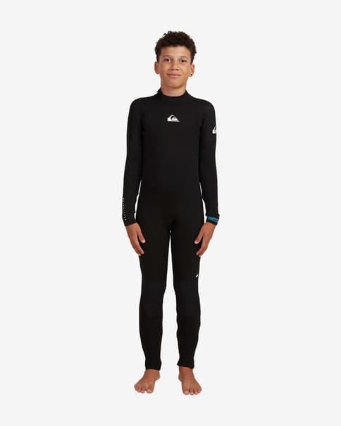 Traje neopreno Quiksilver Prologue 4/3 mm negro niño
