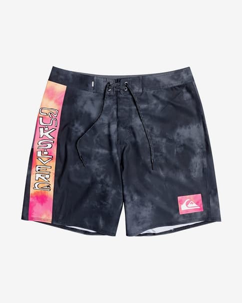 Bañador Quiksilver Surfsilk Acid Wash 18" gris