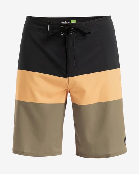 Bañador Quiksilver Surfsilk Straight Leg 20 negro naranja marrón