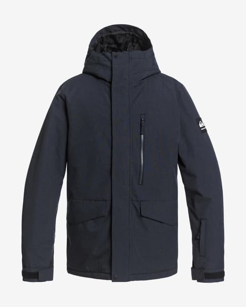 Quiksilver Mission Solid Jakke Sort