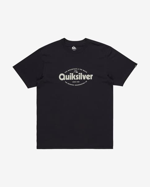 Camiseta Quiksilver EV Shape All Day manga corta azul marino