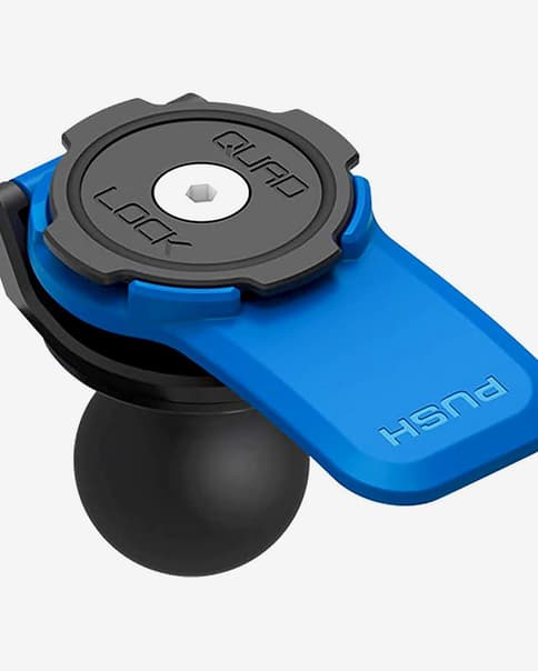 Soporte de móvil Quad Lock Ball negro