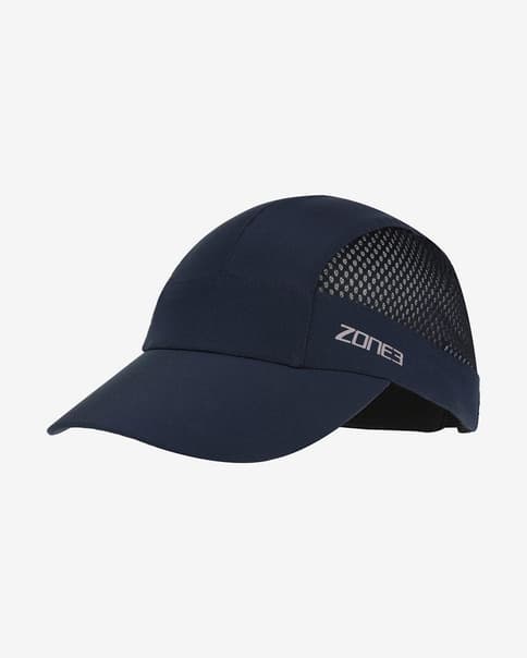 Gorra Zone3 Lightweight Mesh Running Baseball Cap azul marino gris