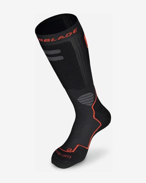 Calcetines Rollerblade High Performance negro rojo