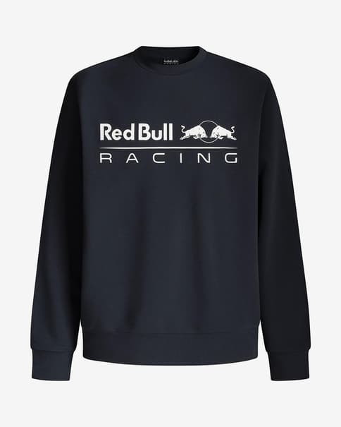 Sudadera Red Bull Racing x Pepe Jeans Team Logo Crew azul marino blanco