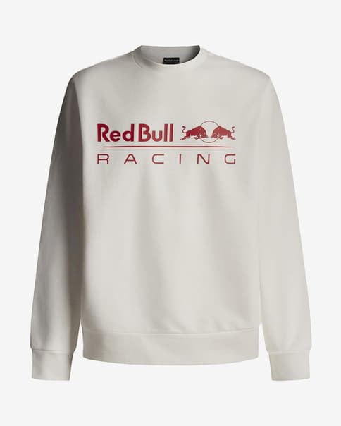 Sudadera Red Bull Racing x Pepe Jeans Team Logo Crew blanco rojo