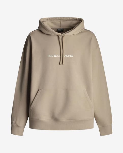 Sudadera con capucha Red Bull Racing x Pepe Jeans Breaking Records marrón claro