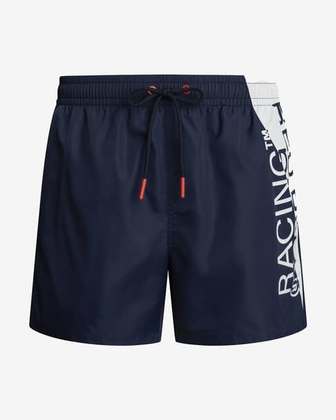 Bañador Red Bull Racing x Pepe Jeans Graphic azul marino blanco
