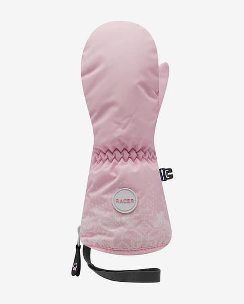 Manoplas Racer Babyprint 3 rosa infantil
