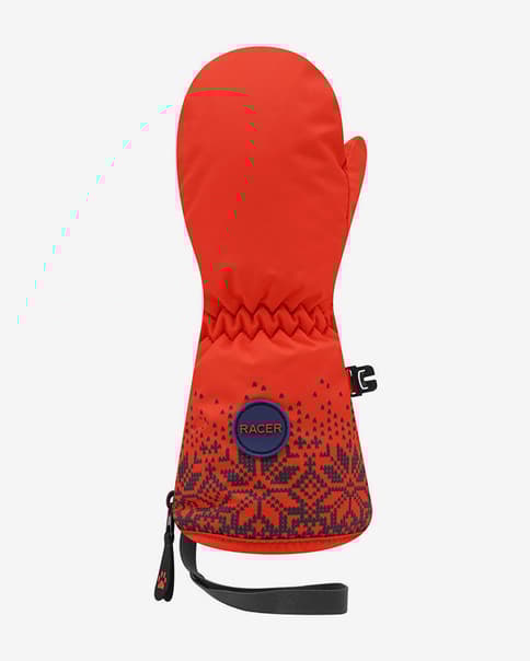 Manoplas Racer Babyprint 3 rojo infantil