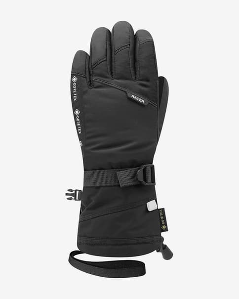 Guantes Racer Giga 5 GORE-TEX negro infantil