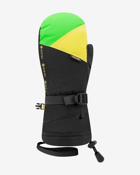Manoplas Racer Miga 5 GORE-TEX negro amarillo