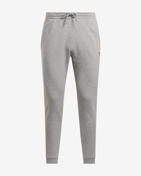 Pantalón largo Reebok Identity Small Logo gris