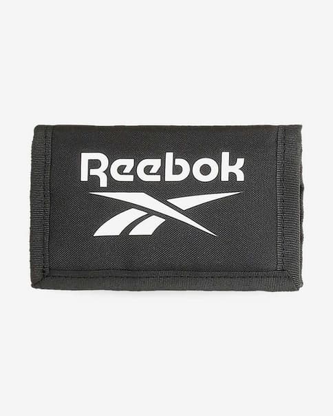 Cartera Reebok Ashland negro puro blanco