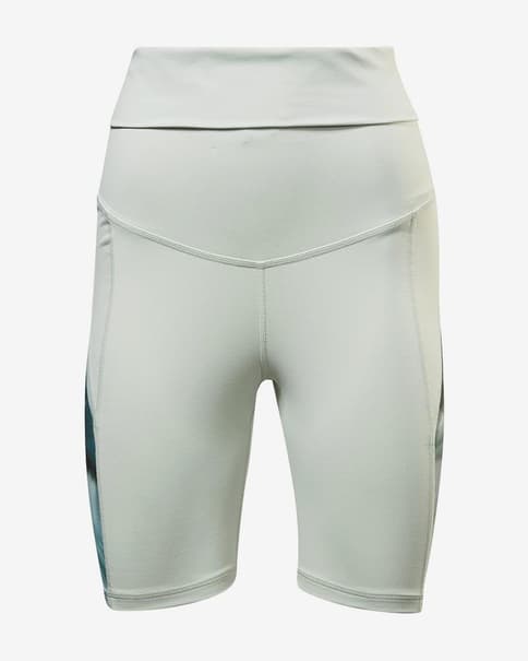 Malla corta Reebok Lux Maternity azul claro mujer