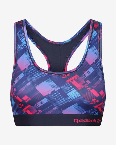 Sujetador Reebok Lorrie azul rosa lila
