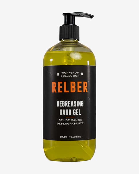 Jabón desengrasante para manos Relber 500 ml
