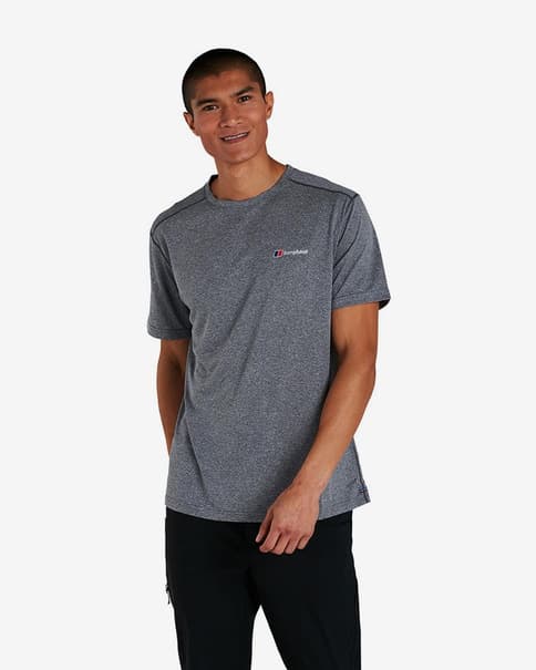 Camiseta Berghaus Explorer Basecrewss manga corta gris