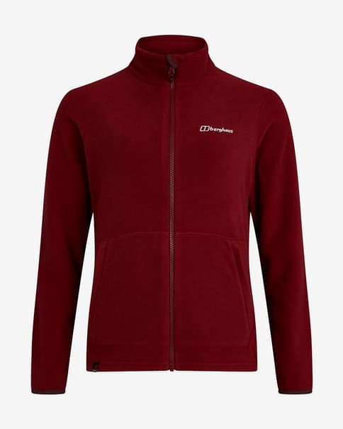 Pile Berghaus Prism 2.0 Full Zip granata donna