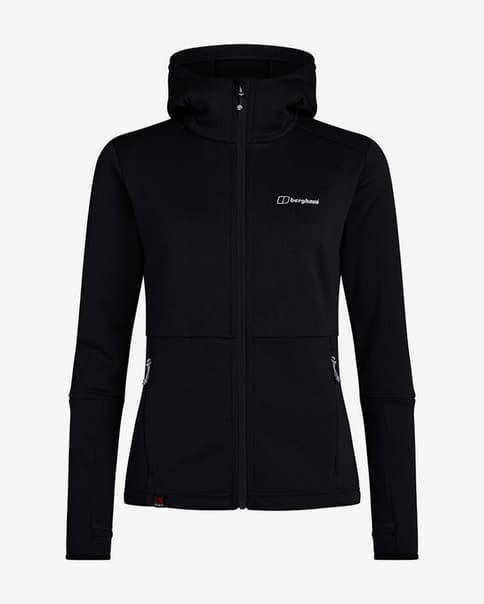 Pile Berghaus Fourier Full Zip nero donna