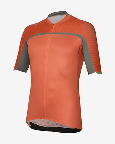Maillot rh+ MTB Trail manga corta rojo gris