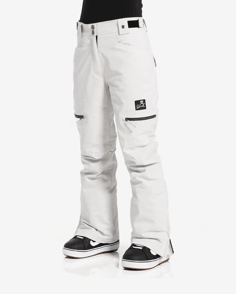 Pantalón largo Rehall Lise-R blanco brillante mujer