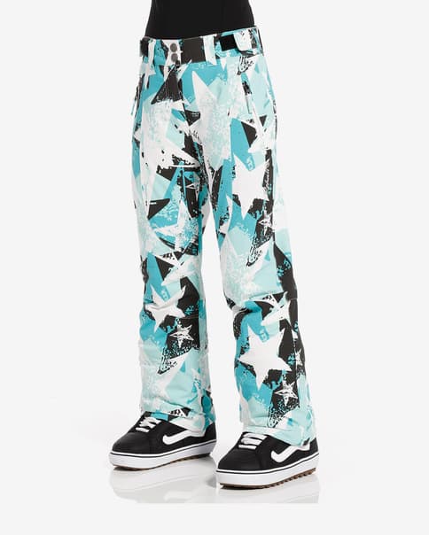 Pantalón largo Rehall Vera-R estampado azul blanco infantil