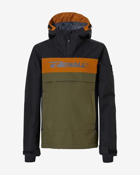 Rehall ARTRIX-R Hoodie Black Khaki Green Kids