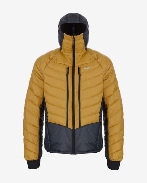 Chaqueta con capucha Rehall TULSA-R amarillo negro