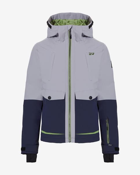 Chaqueta con capucha Rehall LUNA-R-jr lila azul infantil 