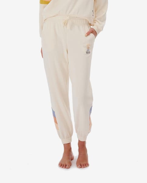Calças Rip Curl Waves branco mulher