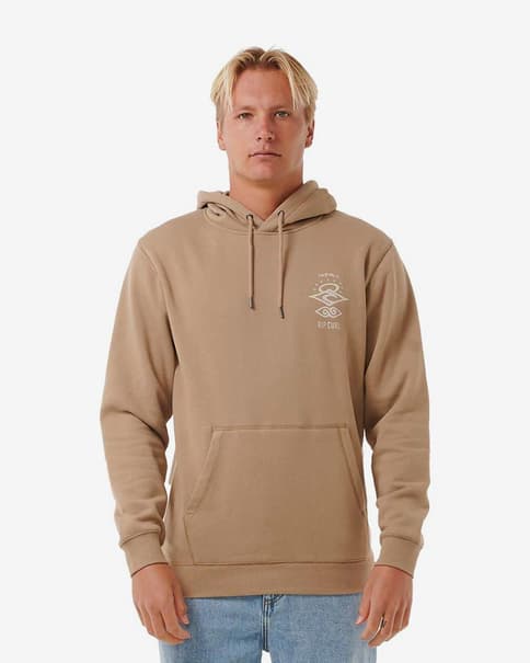 Sudadera con capucha Rip Curl Search Icon Classic marrón