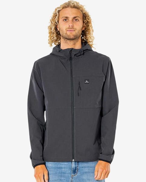 Chaqueta Rip Curl Anti Series Elite gris oscuro negro