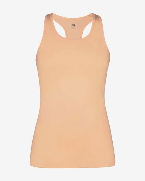 Base layer top Rukka Maanselka sleeveless salmon orange for women