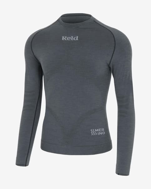 Camiseta interior Reld Merino Thermal Aragats manga larga gris