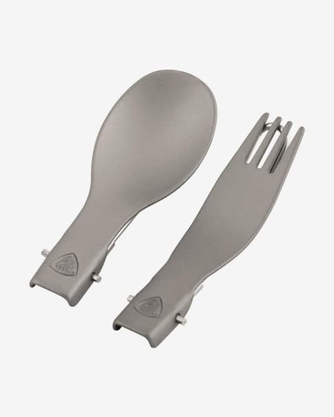Robens Folding Alloy Cutlery Set grey