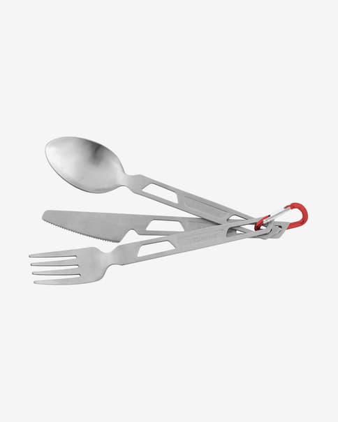 Set de cubertería Robens Sierra Steel gris plateado