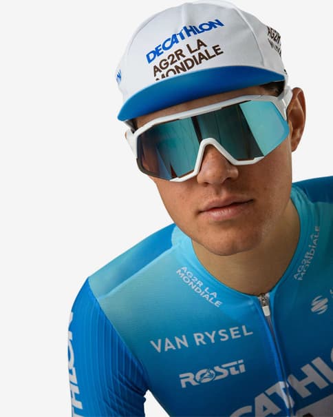 Decathlon-AG2R La Mondiale Kappe weiß