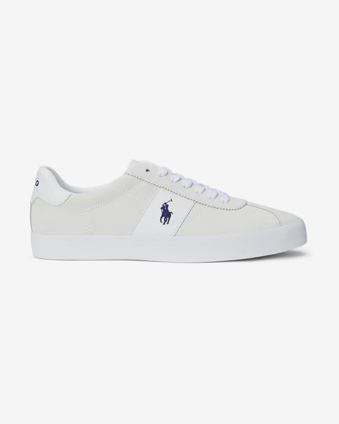 Zapatillas Ralph Lauren Court VLC blanco