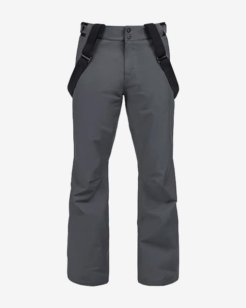 Pantalón largo Rossignol Ski Alpine gris oscuro negro