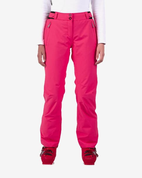Pantalón largo Rossignol Ski PrimaLoft rosa oscuro mujer