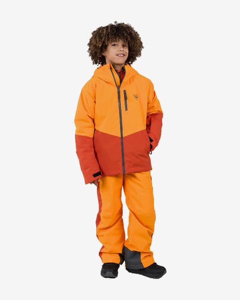 Rossignol Wispile Junior Hoodie dunkelorange