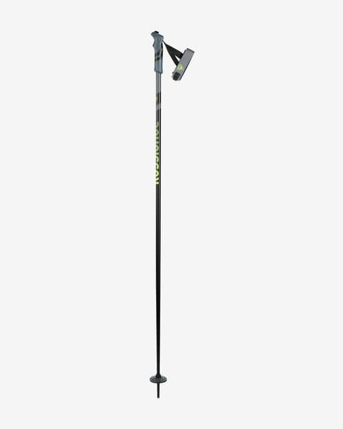 Bastones Rossignol Tactic Clip negro mate gris amarillo (par)