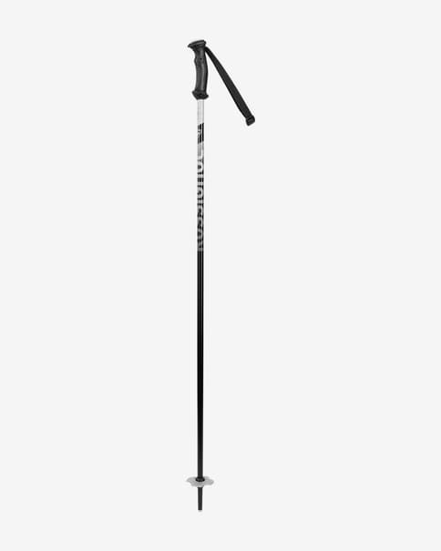 Bastones Rossignol Tactic negro mate blanco junior (par) 