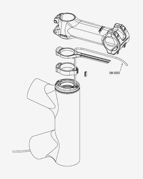 Dirección Ritchey Press Fit Res 1-1/8" - 1-1/5" Logic-E