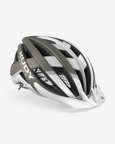 Casco Rudy Project Venger Cross blanco gris